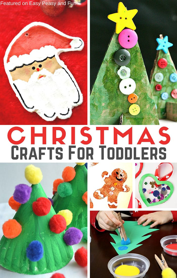 Christmas Gift Crafts For Toddlers
 Simple Christmas Crafts for Toddlers Easy Peasy and Fun