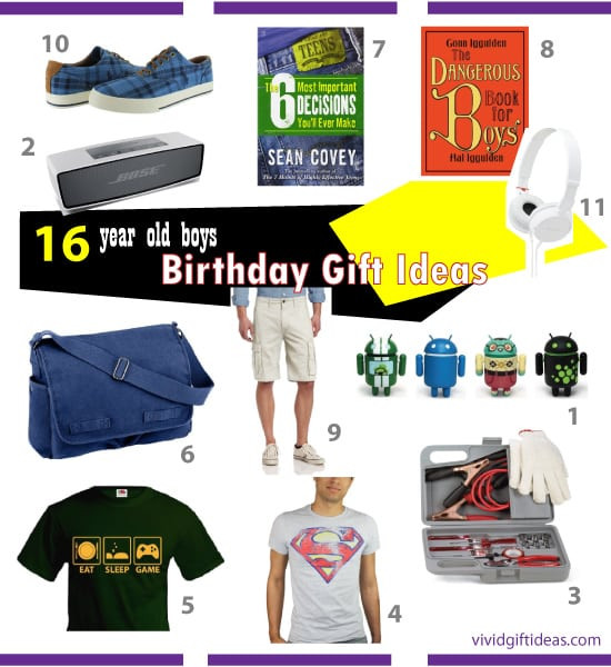 Christmas Gift Ideas For 16 Year Old Boy
 Good Birthday Gifts for 16 Year Old Boys Vivid s