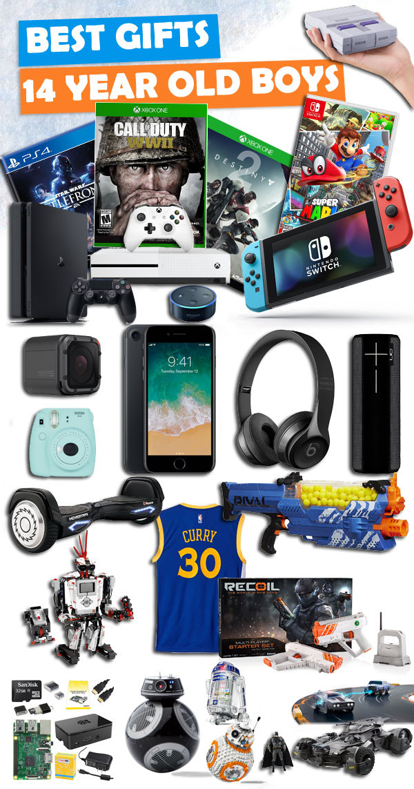 Christmas Gift Ideas For 16 Year Old Boy
 Gifts For 14 Year Old Boys