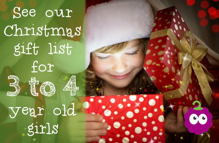 Christmas Gift Ideas For 3 Year Old Girl
 Christmas t list for 3 to 4 year old Girls