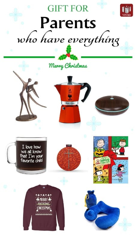 Christmas Gift Ideas For Couples Who Have Everything
 Christmas Present to for Parents Who Have Everything