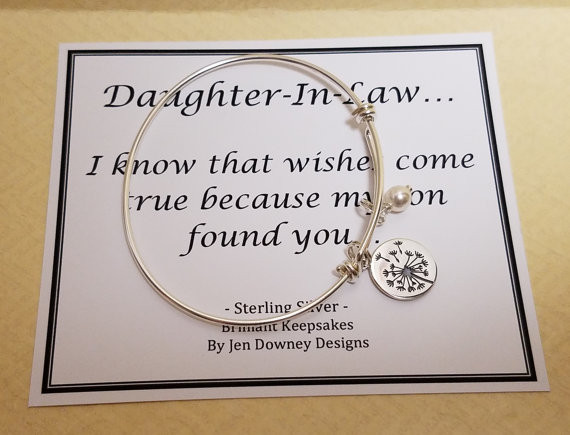 Christmas Gift Ideas For Daughters In Law
 Popular Items For Daughter In Law Gift Etsy Thank