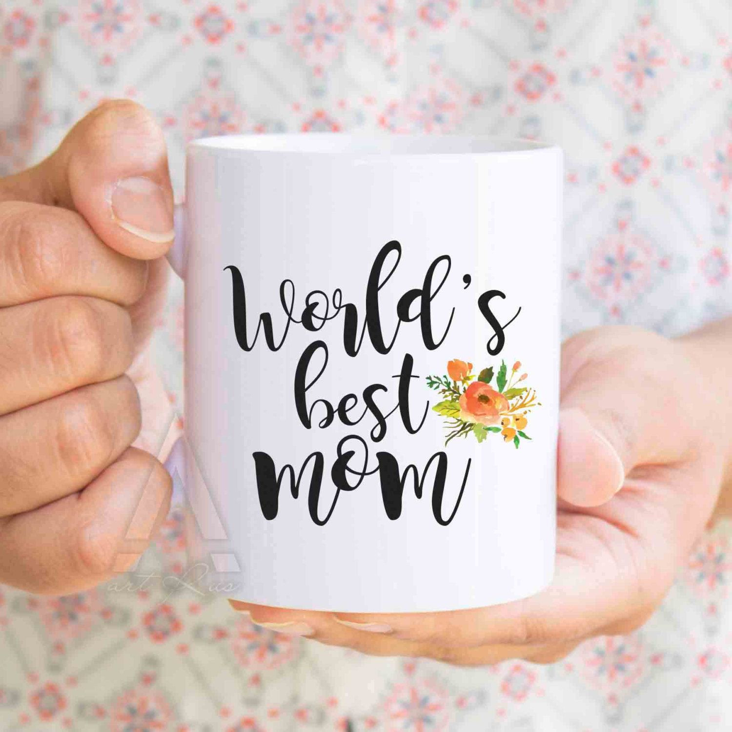 Best ideas about Christmas Gift Ideas For Mom From Daughter
. Save or Pin Christmas ts for mom "World s best mom" coffee mug mom Now.