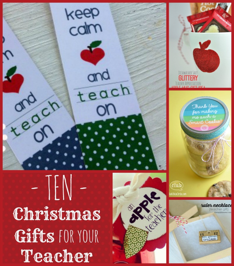 Christmas Gift Ideas For Teachers From Students
 DIY Gift Ideas For Teachers