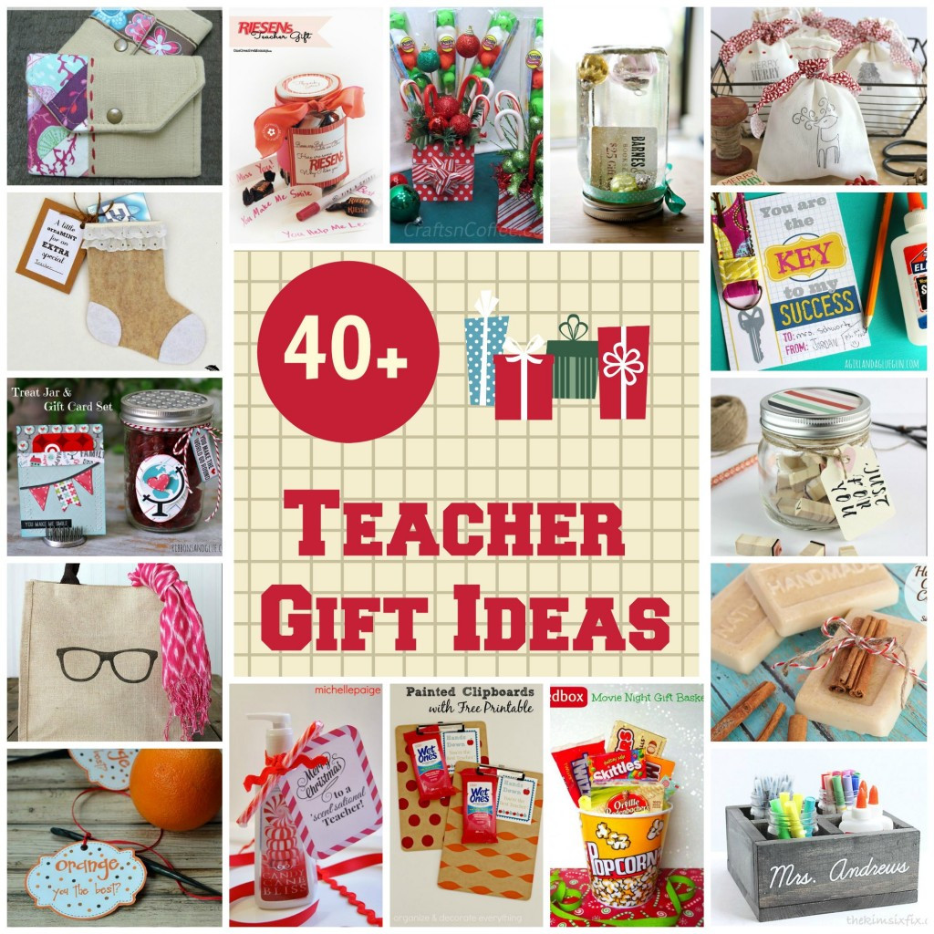 Christmas Gift Ideas For Teachers From Students
 40 Christmas Gift Ideas for Teachers Organize and