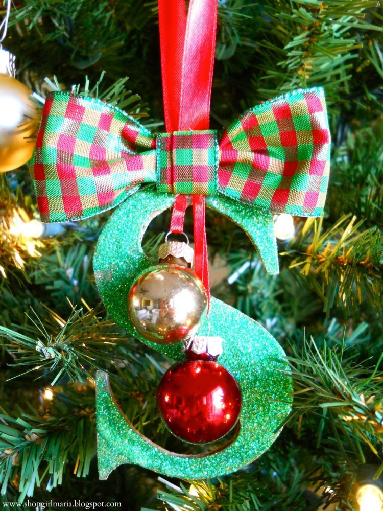 Christmas Homemade Craft
 Homemade Christmas Ornaments 15 DIY Projects