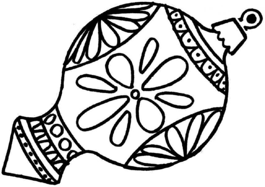 Christmas Ornament Coloring Pages
 Christmas Ornament Coloring Pages – Happy Holidays