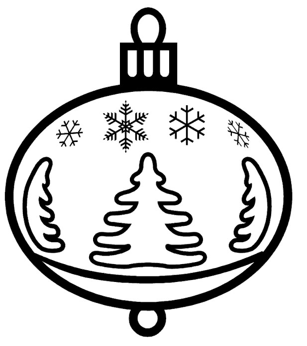 Christmas Ornament Coloring Pages
 Christmas Ornaments Coloring Pages Christmas Ornament