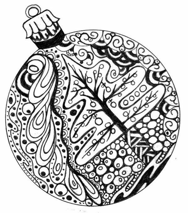 Christmas Ornament Coloring Pages
 21 Christmas Printable Coloring Pages