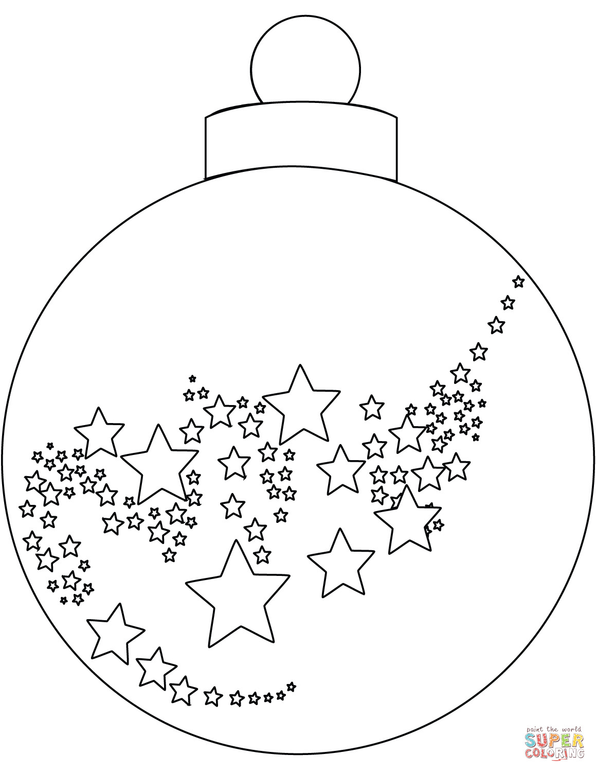Christmas Ornaments Coloring Pages
 Christmas Ornament coloring page