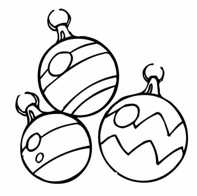 Christmas Ornaments Coloring Pages
 Christmas ornaments Free Printable Coloring Pages