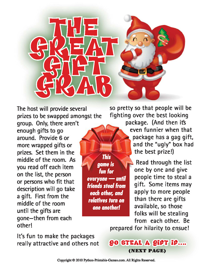 Christmas Party Gift Exchange Ideas
 Christmas Gift Exchange Ideas Wyoming