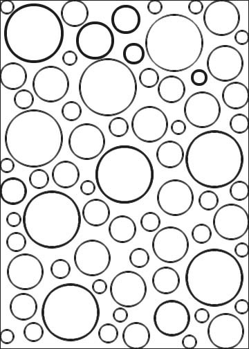 Circle Coloring Pages
 Geometric Coloring Pages Make Them Fresh and Colorful