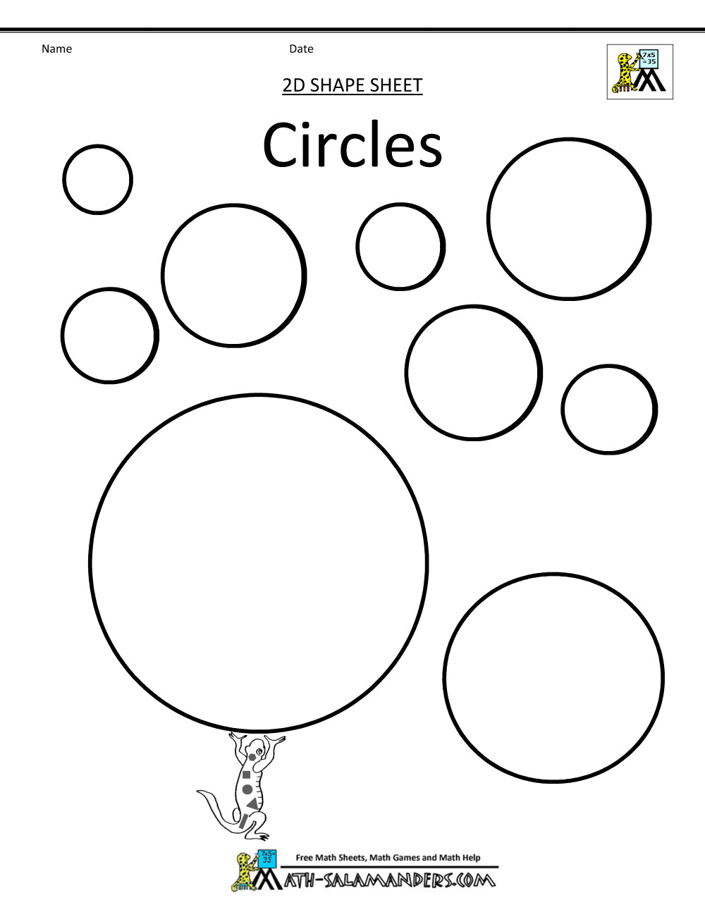 Circle Coloring Pages
 Printable Circles Different Sizes Printable 360 Degree