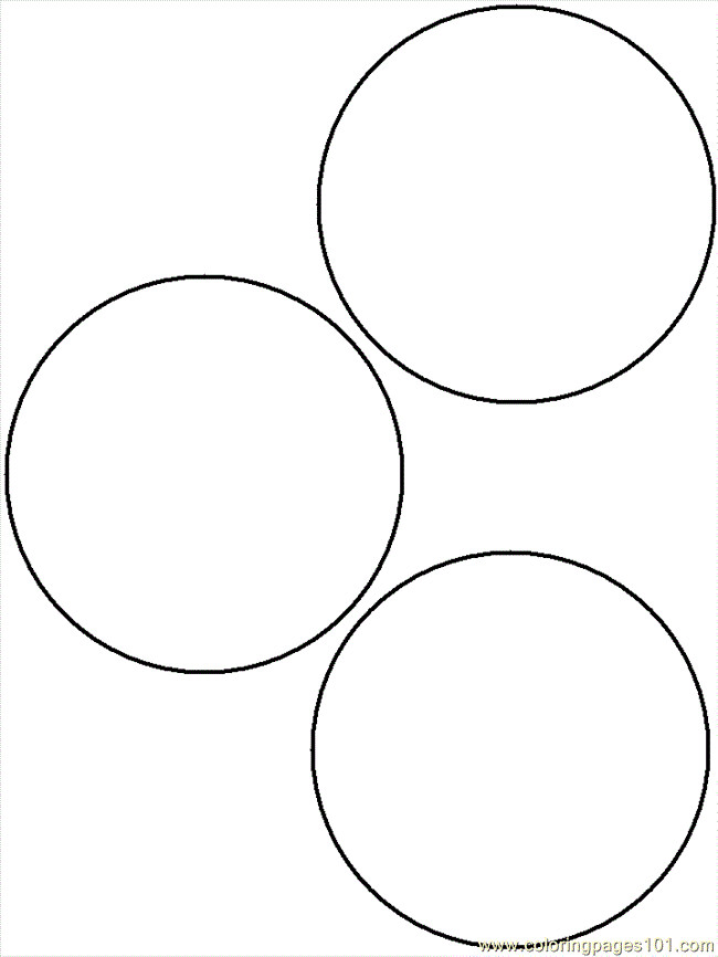 Circle Coloring Pages
 Circles Coloring Page Coloring Home