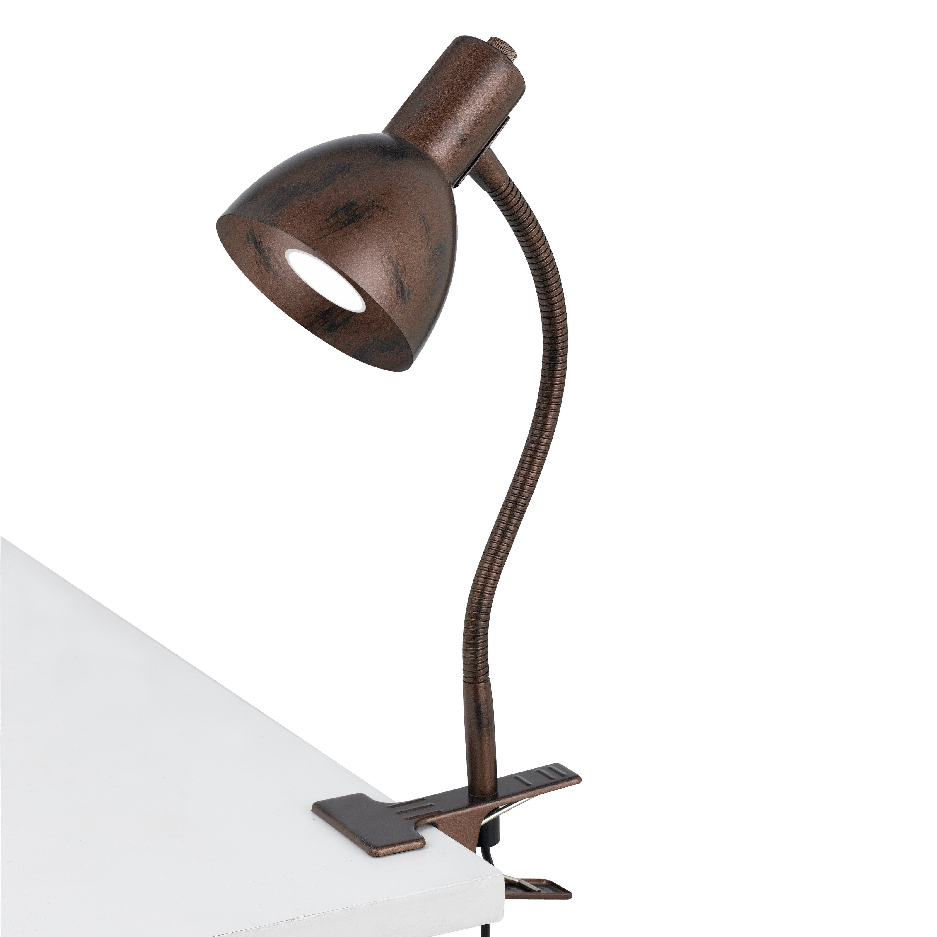 Best ideas about Clamp Desk Lamp
. Save or Pin Cal Lighting Gooseneck BO 2605 Clamp on Desk Lamp Desk Now.