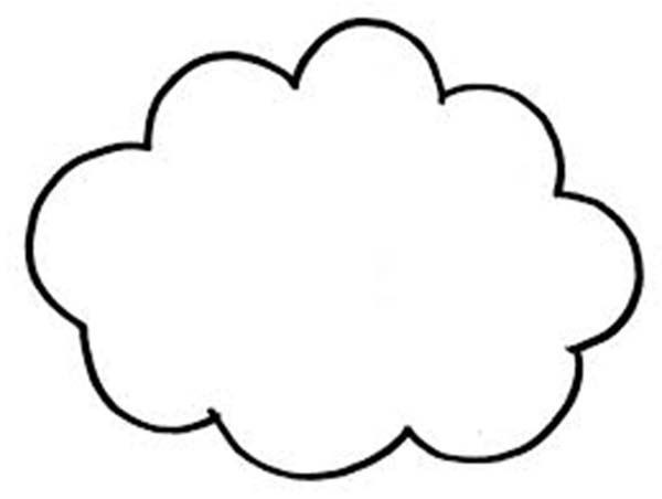 Cloud Coloring Pages
 Coloring Pages Clouds Coloring Home