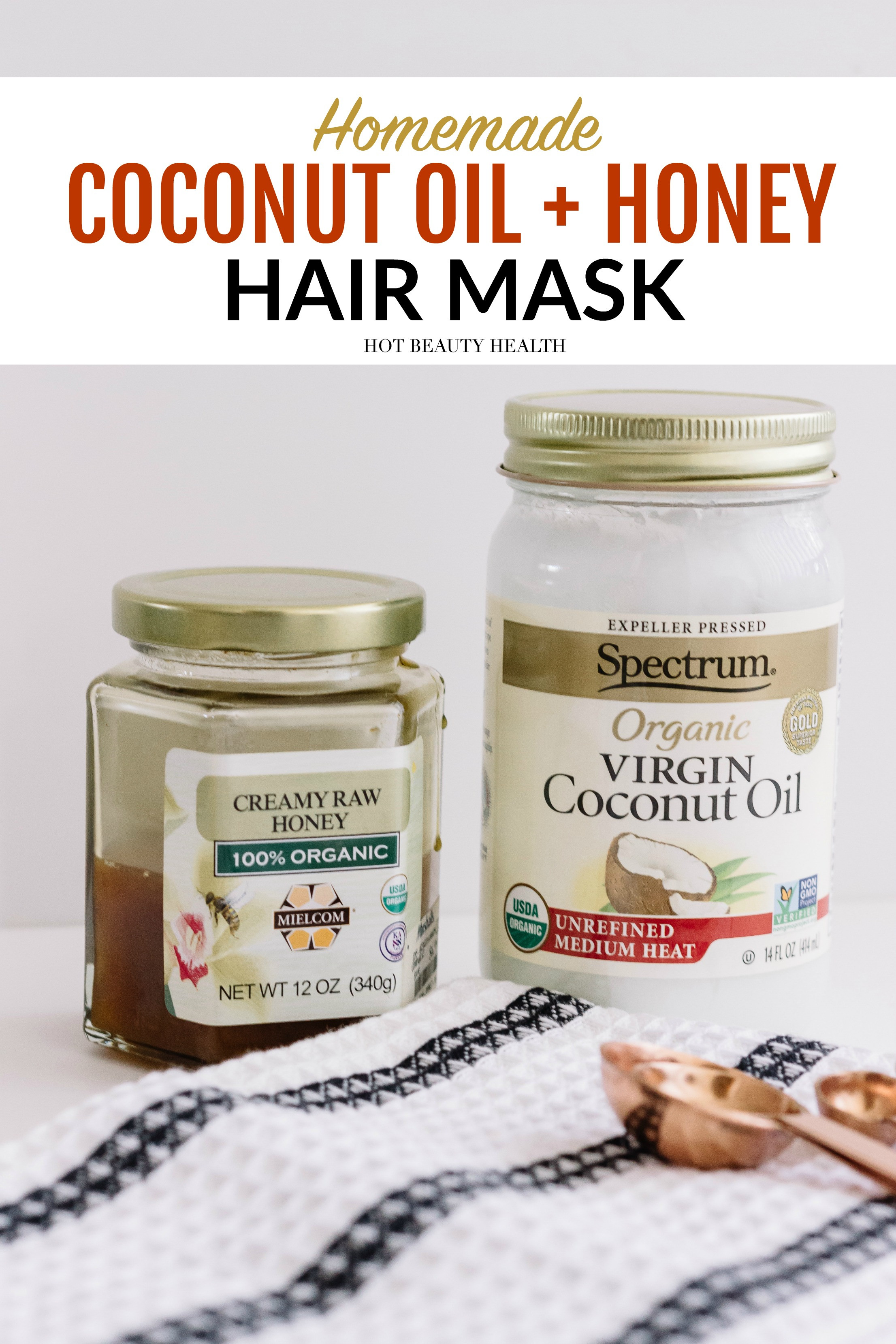Coconut Oil Hair Mask DIY
 Homemade Coconut Oil & Honey Hair Mask Hot Beauty Health