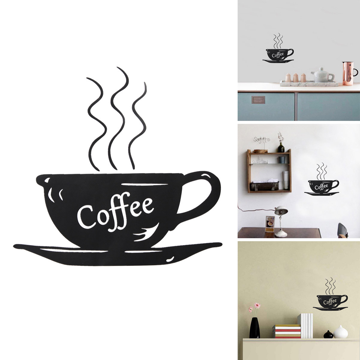 Best ideas about Coffee Cup Kitchen Decor
. Save or Pin DIY Removable Coffee Cup Quote Word Decal Vinyl Home Now.