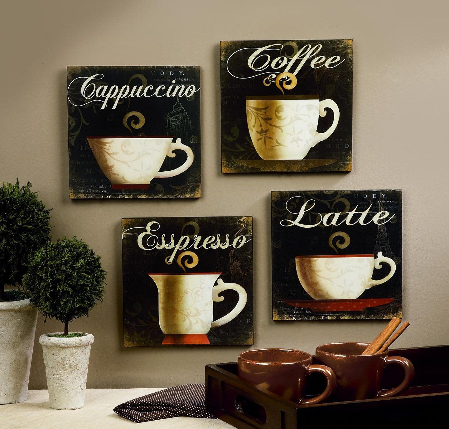 Best ideas about Coffee Cup Kitchen Decor
. Save or Pin Coffee Theme Kitchen Curtains Now.