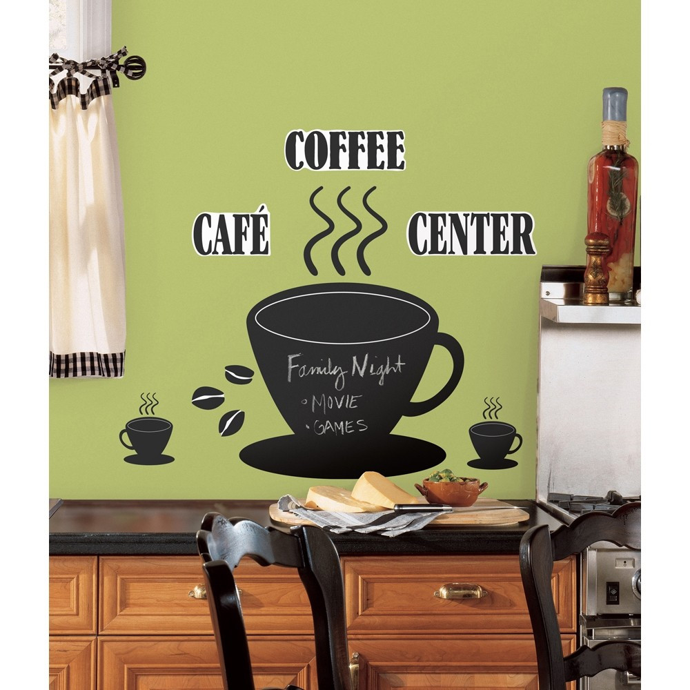 Best ideas about Coffee Cup Kitchen Decor
. Save or Pin New COFFEE CUP CHALKBOARD WALL DECALS Kitchen Now.
