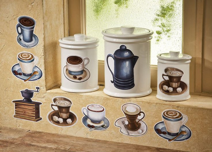 Best ideas about Coffee Cup Kitchen Decor
. Save or Pin Coffee Cup Theme Latte Mocha Kitchen Removable Wall Decals Now.
