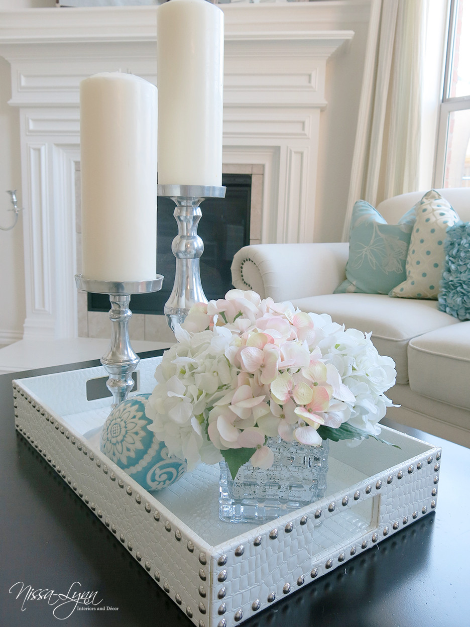 Best ideas about Coffee Table Decor
. Save or Pin Nissa Lynn Interiors Holiday Coffee Table Decor Now.