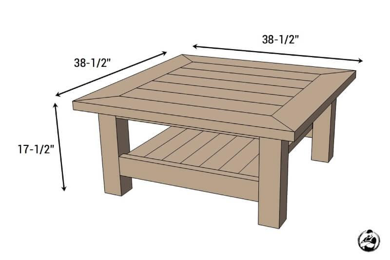 Best ideas about Coffee Table Size
. Save or Pin Standard size coffee table dimensions look here — Coffee Now.