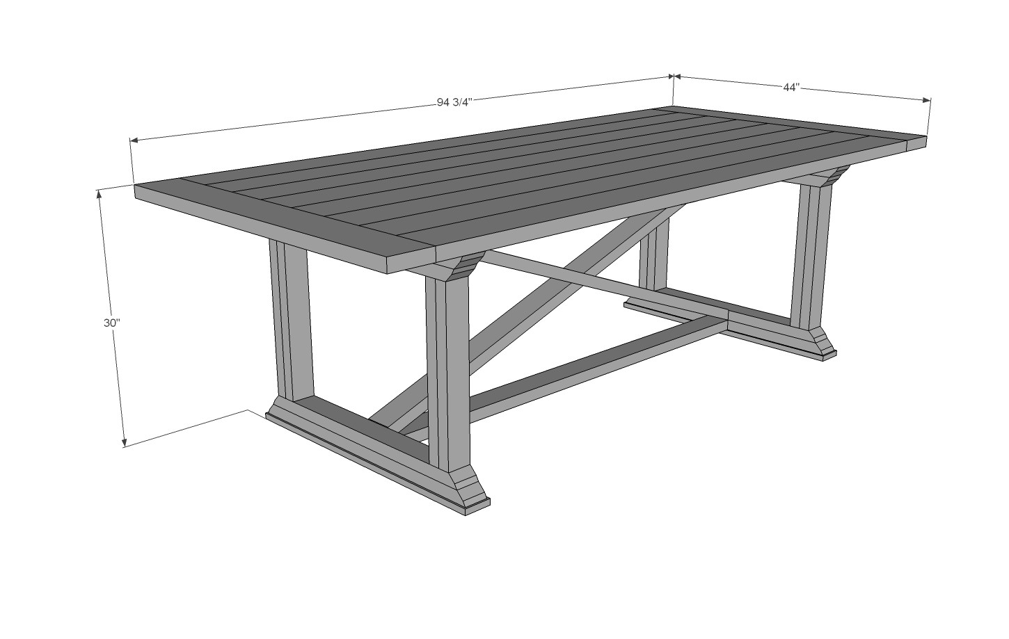 Best ideas about Coffee Table Size
. Save or Pin Standard Kitchen Table Size Coffee Table Dimensions Now.