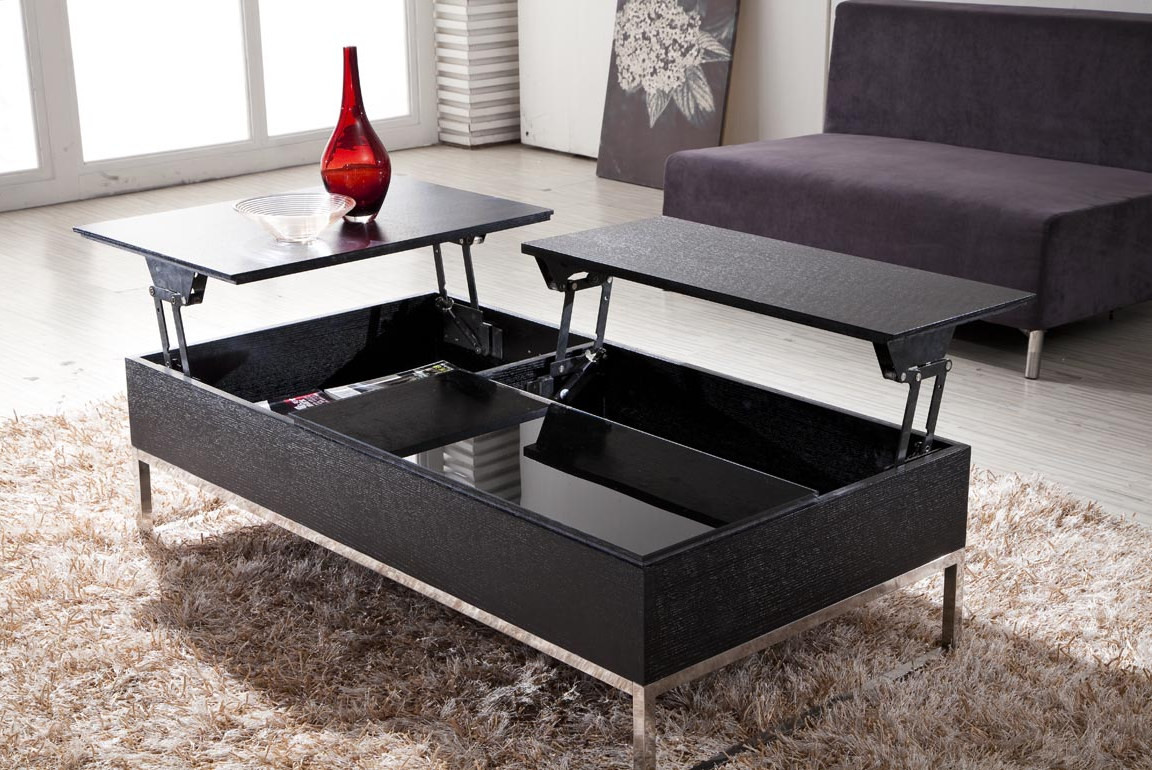 Best ideas about Coffee Table That Lifts
. Save or Pin Double Lift Top Coffee Table in Regal Walnut Now.