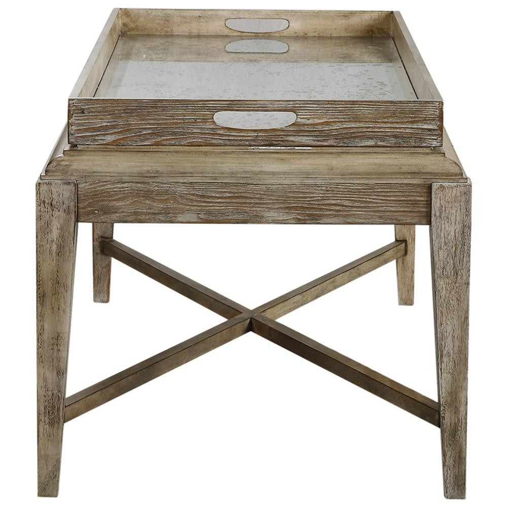 Best ideas about Coffee Table Tray
. Save or Pin Moore Rustic Lodge Antique Mirror Tray Wood Coffee Table Now.