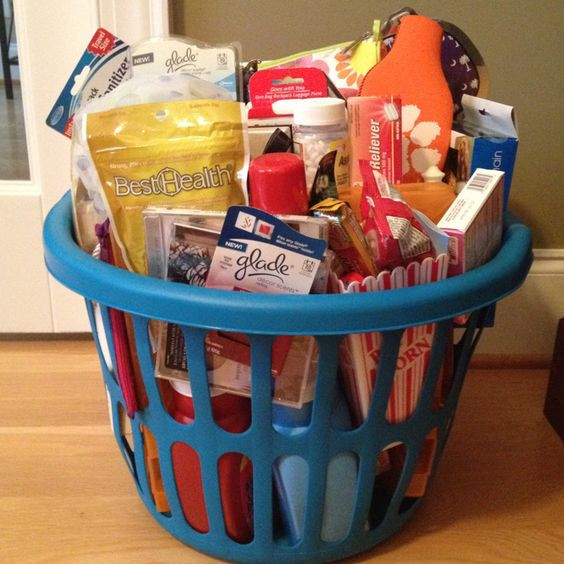 College Gift Baskets Ideas
 Best going to college basket ever