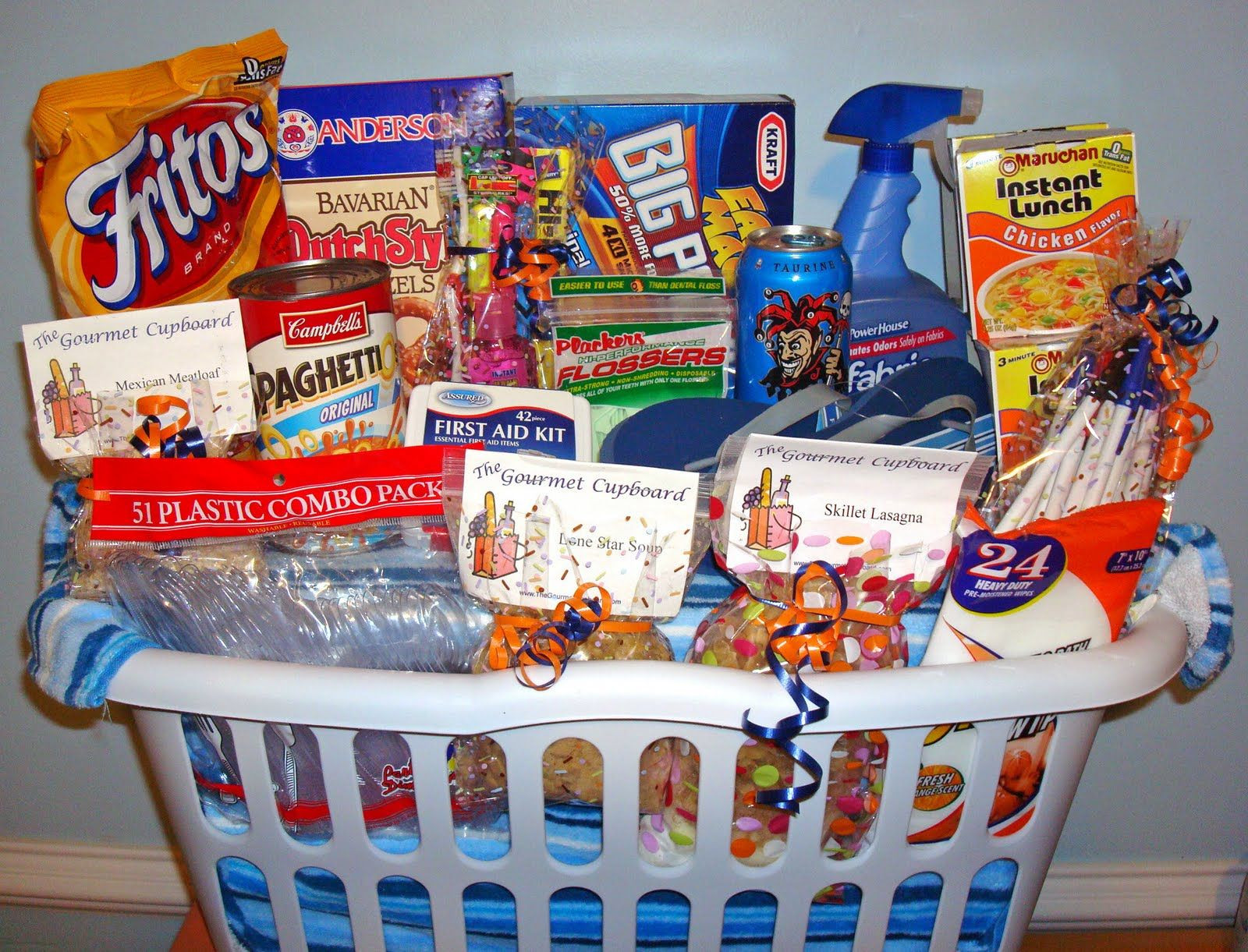 College Graduation Gift Ideas
 Dorm Survival Kits on Pinterest