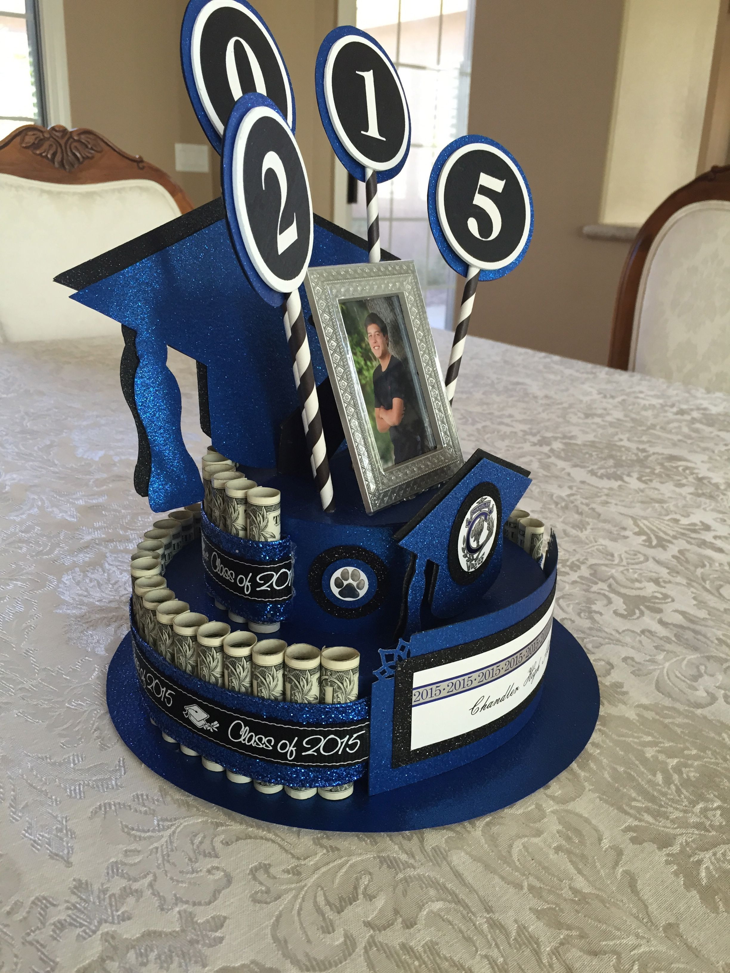 College Graduation Gift Ideas For Son
 Graduation Money Cake Becky s Creations