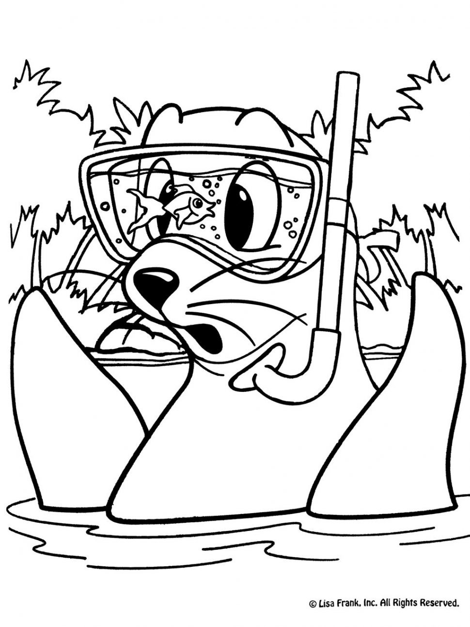 Coloring Book Amazon
 Free line Coloring Pages For Kids Animals Books Amazon