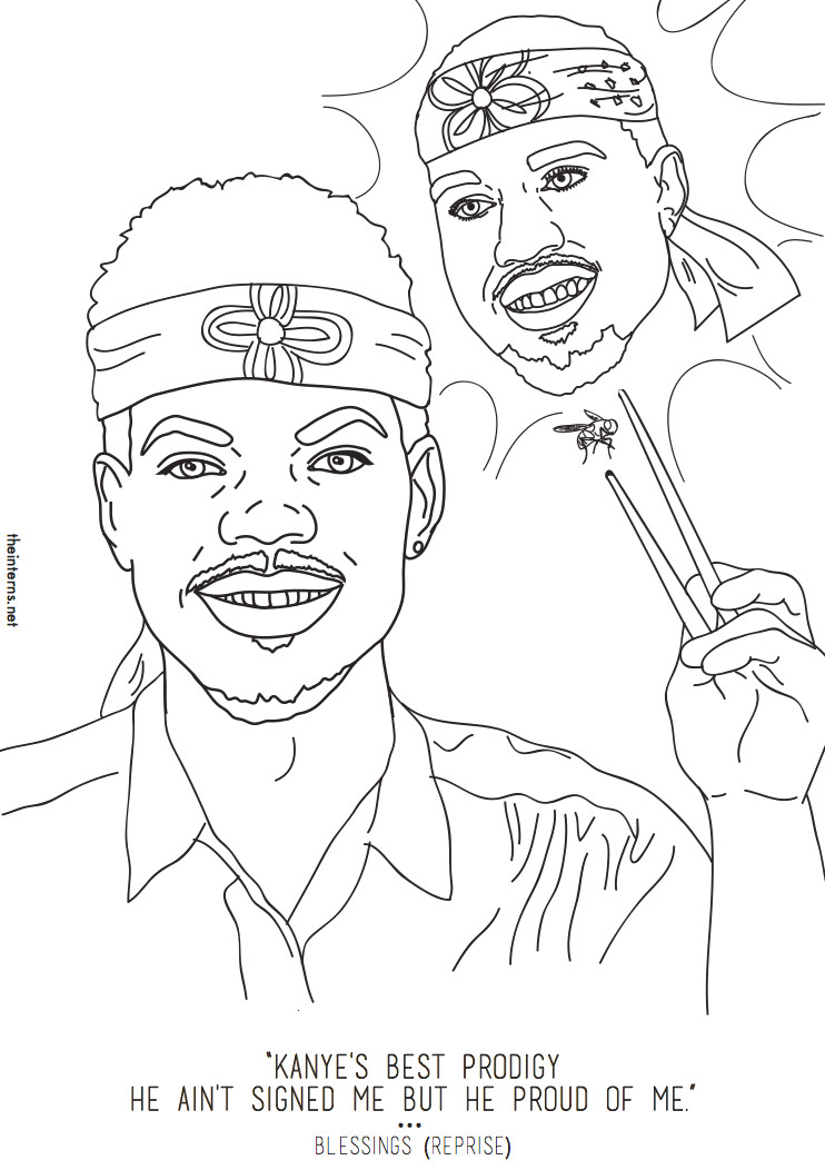 Coloring Book Chance The Rapper
 Chance The Rapper s Coloring Book Inspired An Actual