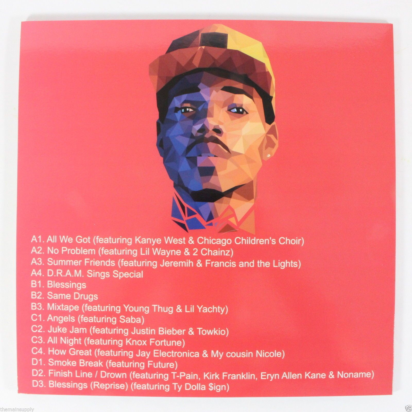Coloring Book Chance The Rapper Vinyl
 Chance the Rapper Coloring book VINYL