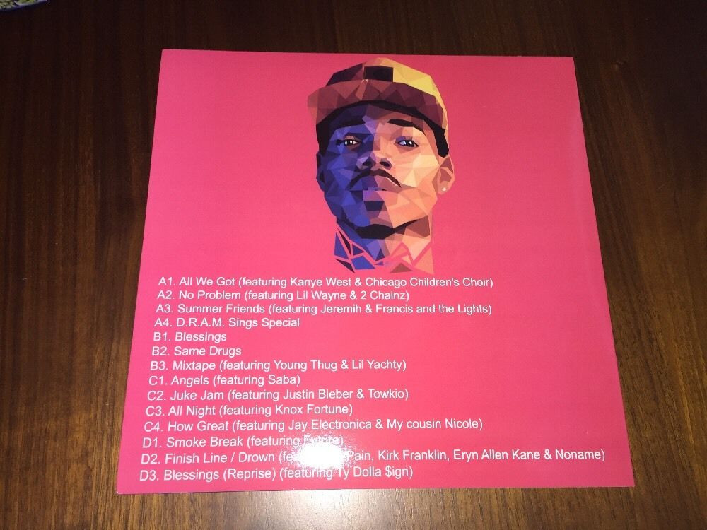 Coloring Book Chance The Rapper Vinyl
 Chance The Rapper Coloring Book [2LP] Vinyl Limited