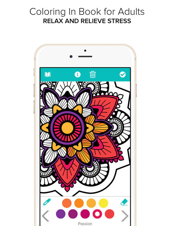 Coloring Book For Adults App
 App Shopper Coloring Book for Adults Color Mandala Books