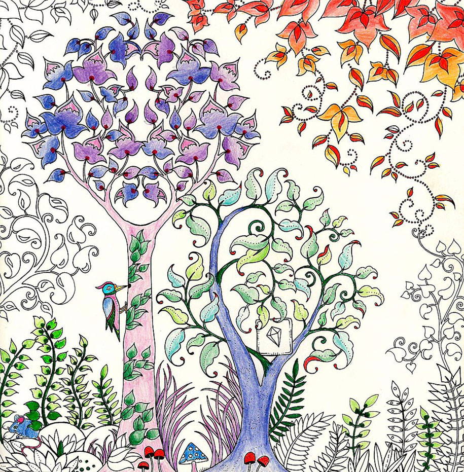 Coloring Book For Adults
 British Artist Draws Coloring Books For Adults And Sells