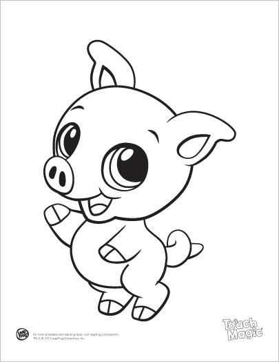 Coloring Book For Kids Animals
 Free Coloring Pages Baby Animal Farm 265