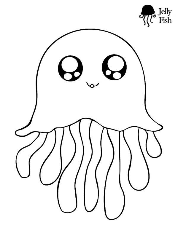 Best ideas about Coloring Book For Kids Cute Bait
. Save or Pin cute jellyfish and Seahorse coloring pages BIG BANG FISH Now.