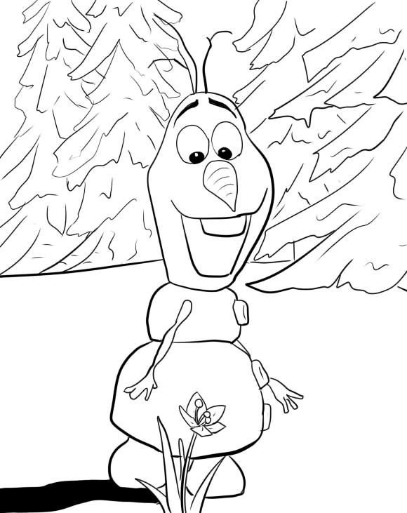 Coloring Book For Kids Frozen
 Free Printable Frozen Coloring Pages for Kids Best