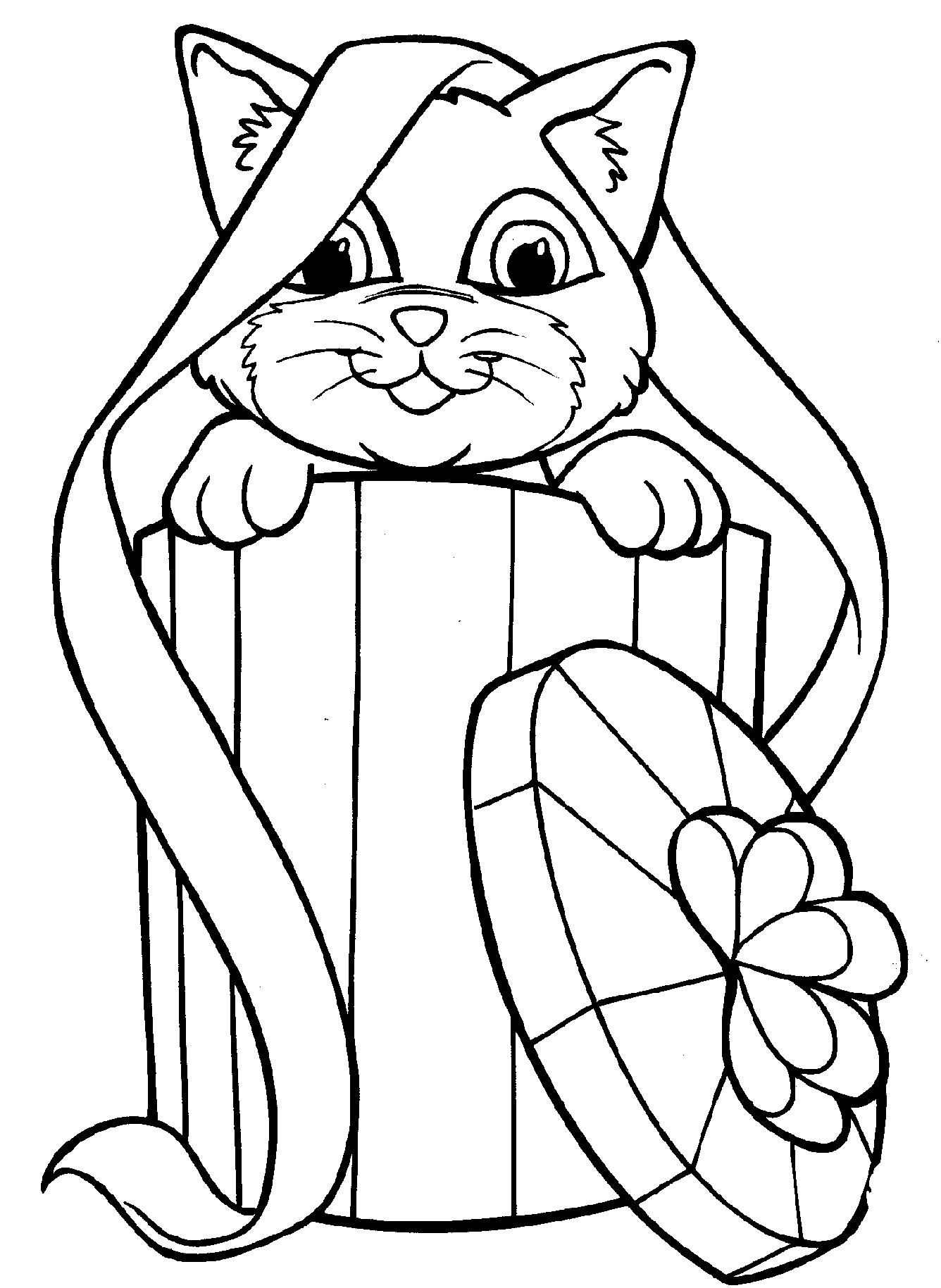 Coloring Book For Kids
 Free Printable Kitten Coloring Pages For Kids Best