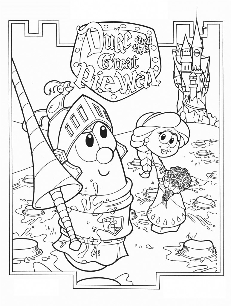 Coloring Book For Kids Online
 Free Printable Veggie Tales Coloring Pages For Kids