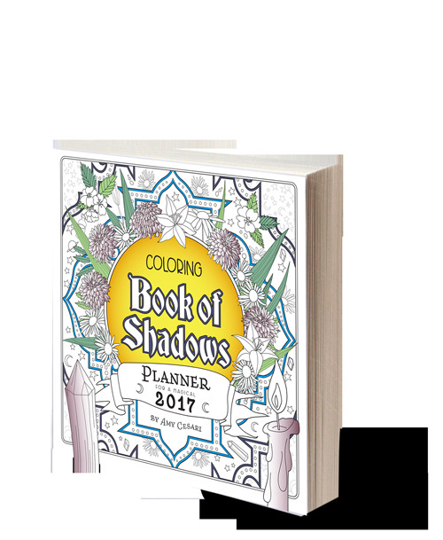 Coloring Book Of Shadows
 Planner for a Magical 2017 Coloring Book of Shadows