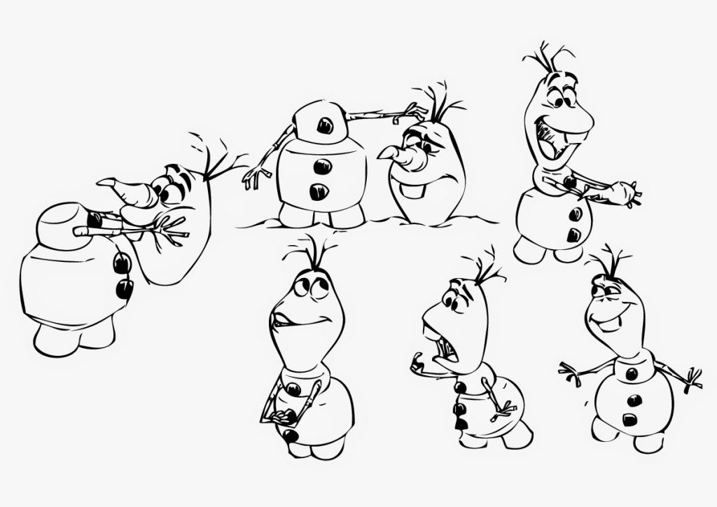 Coloring Book Page
 Frozens Olaf Coloring Pages Best Coloring Pages For Kids