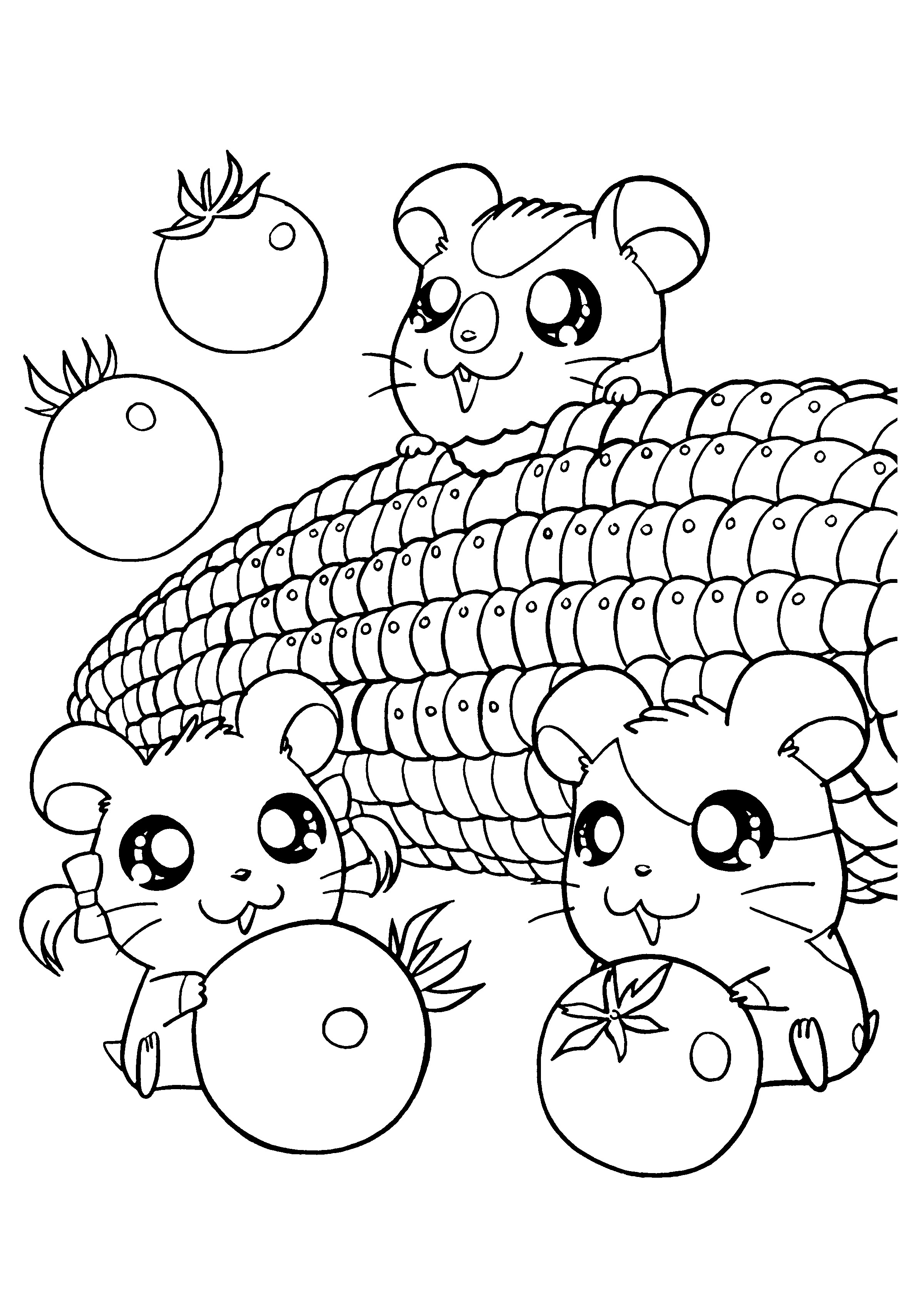 Coloring Book Page
 Kawaii Coloring Pages Best Coloring Pages For Kids