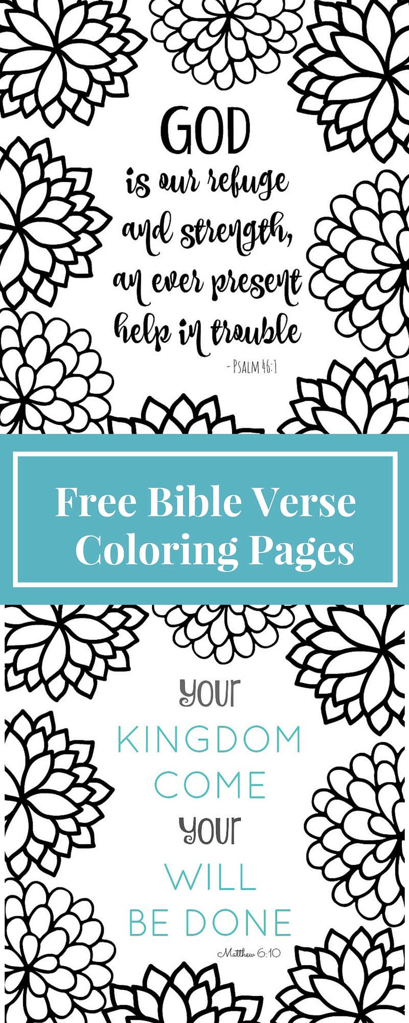 Coloring Book Pages Bible
 Free Printable Bible Verse Coloring Pages with Bursting