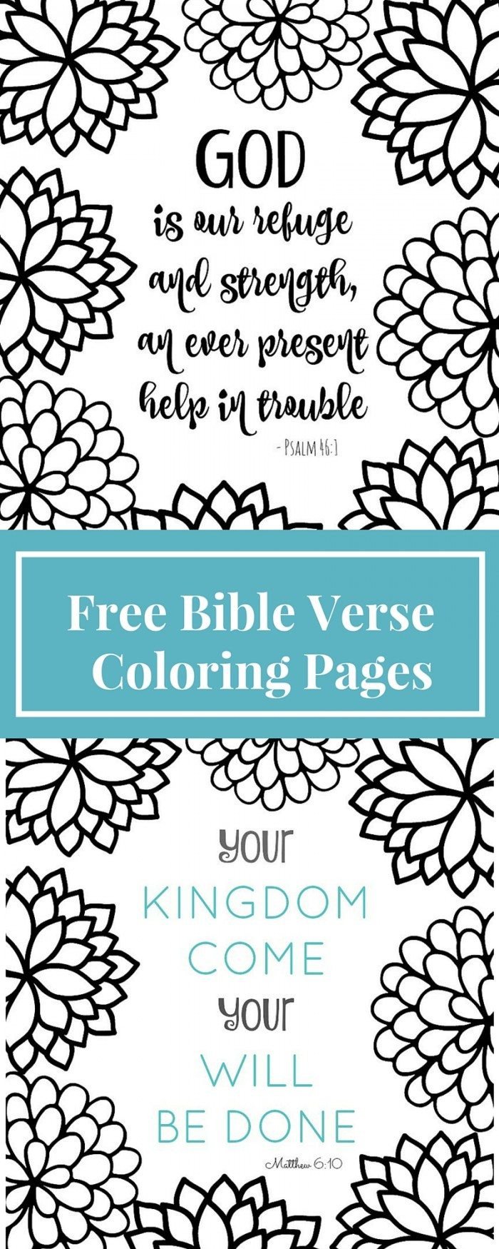 Coloring Book Pages Bible
 FREE Bible Verse Coloring Pages